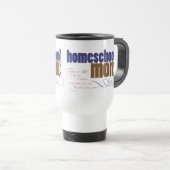 Christliche homeschool Reise-Tasse - Homeschool Reisebecher (VorderseiteRechts)