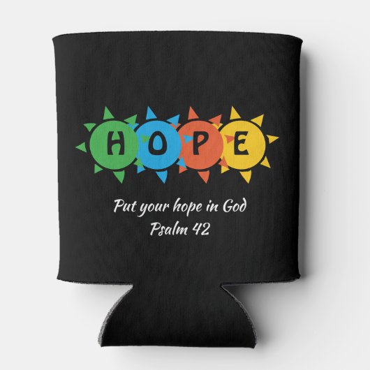 Christliche HOPE Dosenkühler (Rückseite)