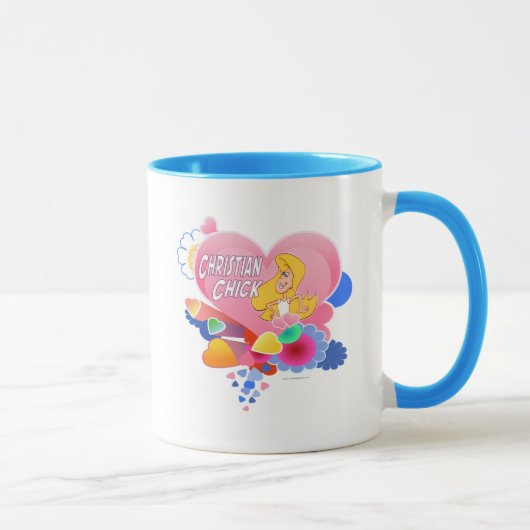 Christliche Hühner Tasse (Rechts)