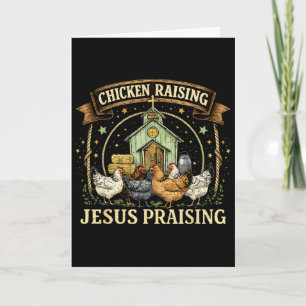 Christliche Hühnerfarm und Jesus preisende Farm Karte