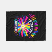 Christliche Illuminationsstation VBS-Crew 2026 Fleecedecke (Vorderseite (Horizontal))