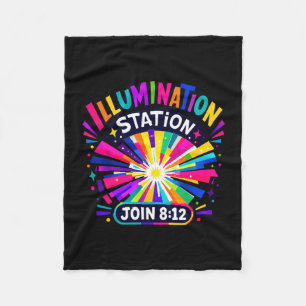Christliche Illuminationsstation VBS-Crew 2026 Fleecedecke