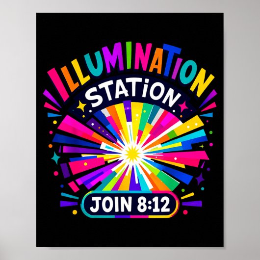 Christliche Illuminationsstation VBS-Crew 2026 Poster (Vorne)