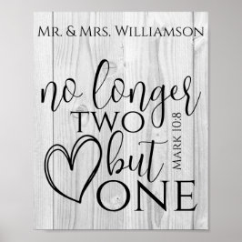 Christliche Imitate für das Heiratsangebot Holz Poster