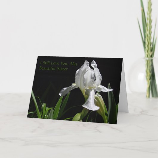 Christliche Inmate Card mit Evangelium für Schwest Karte (Vorderseite)