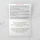 Christliche Inmate-Karte mit Evangelium Karte (Innenseite)