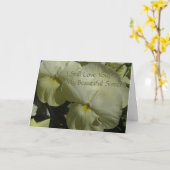 Christliche Inmate-Karte mit Evangelium Karte (Gelbe Blume)