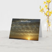 Christliche Inmate-Karte mit Gospel-Meldung im Inn Karte (Gelbe Blume)