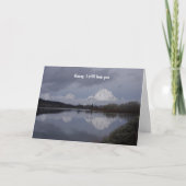 Christliche Inmate-Karte mit Gospel-Meldung im Inn Karte (Vorderseite)