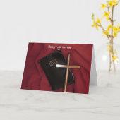 Christliche Inmate-Karte mit Gospel-Meldung im Inn Karte (Gelbe Blume)