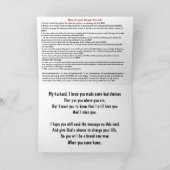 Christliche Insassenkarte Karte (Innenseite)