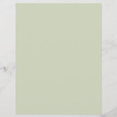 Christliche Inspiration: Florales Vaterunser Flyer (Hinten)