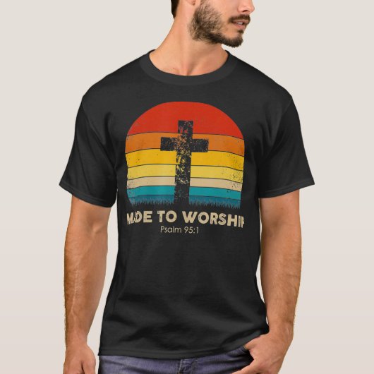Christliche Inspiration für Psalm T-Shirt (Vorderseite)