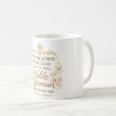 Christliche Inspiration  Kaffeetasse (VorderseiteRechts)
