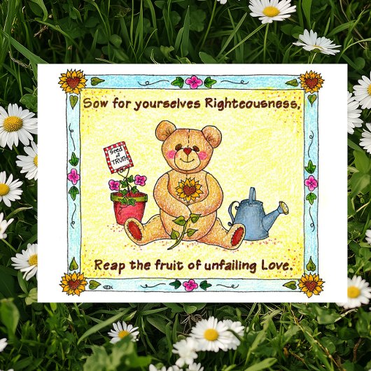 Christliche Inspiration-Postkarte anzeigen Postkarte