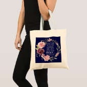 Christliche Inspiration Scripting Tote Bag Tragetasche (Vorderseite (Produkt))