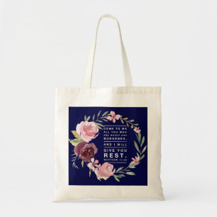 Christliche Inspiration Scripting Tote Bag Tragetasche