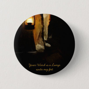 Christliche Inspirational Bibel-Vers-Ermutigung Button