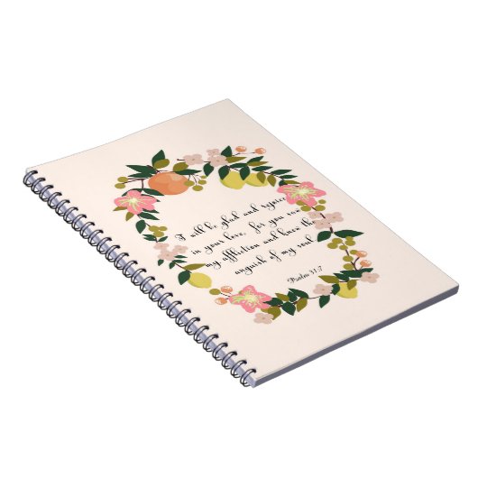 Christliche inspirational Kunst - Psalm-31:7 Notizblock (Rechte Seite)