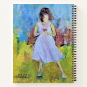 Christliche inspirierende Gebetszeitschrift Notizbuch (Rückseite)