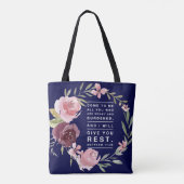 Christliche inspirierende Tasche (Rückseite)