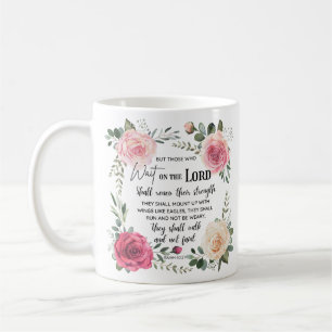 Christliche Isaiah 40:31 Kaffeetasse