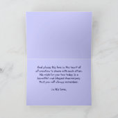 Christliche Jahrestags-Karte Karte (Innenseite)