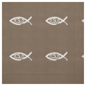 Christliche Jesus-Fische Stoff (Muster)