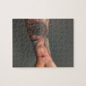 Christliche Jesus-Kruzifixkreuzigung Puzzle (Horizontal)