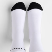 Christliche Jesus liebt dich Crew Socken (Oben)