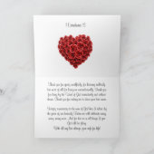 Christliche Jubiläumskarte Karte (Innenseite)