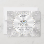 Christliche Jubiläumskarten oder Hochzeitskarten Einladung (Vorderseite)