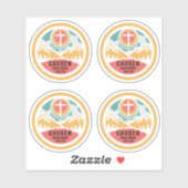 Christliche Jugend Aufkleber (Blatt)