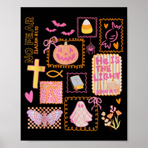 Christliche Jugendgruppe Glaube Fall Church Süße J Poster