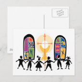 Christliche Jugendszene Postkarte (Vorne/Hinten)