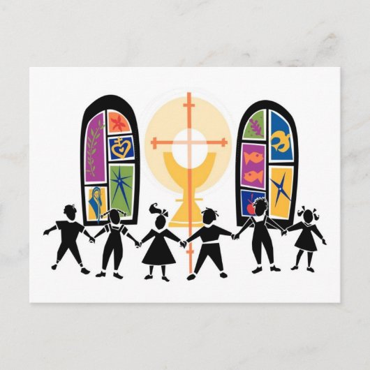 Christliche Jugendszene Postkarte (Vorderseite)