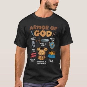 Christliche Junge Rüstung Gottes Jesus ist König H T-Shirt