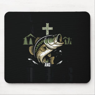 Christliche Jungen Angel Glaube folge Jesus großer Mousepad