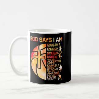 Christliche Jungen Baseball Gott sagt Religiös Gra Kaffeetasse
