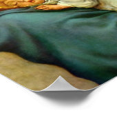 Christliche Jungfrau Maria Jesus Vintag Poster (Ecke)