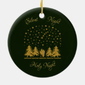 Christliche Jungfrau Mary, St. Joseph, Jesus Keramik Ornament (Hinten)