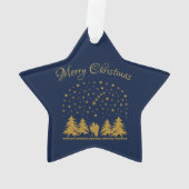 Christliche Jungfrau Mary, St. Joseph, Jesus Ornament (Rückseite)