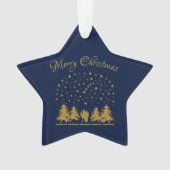 Christliche Jungfrau Mary, St. Joseph, Jesus Ornament (Vorderseite)