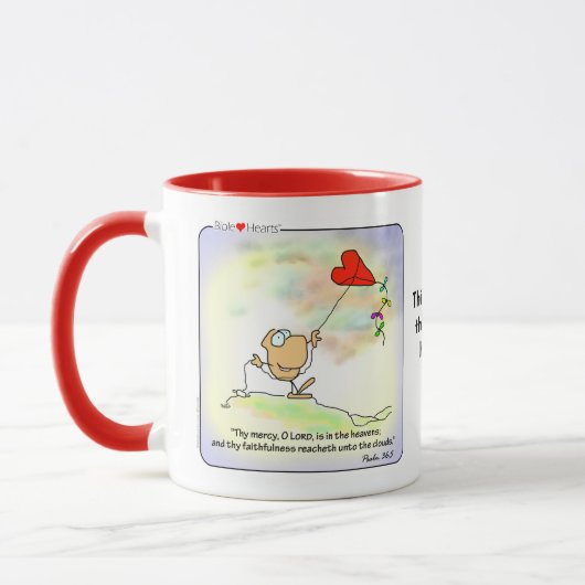 Christliche Kaffee-Tasse Gottes Barmherzigkeit Tasse (Links)