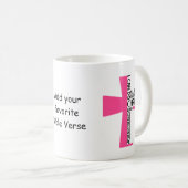 Christliche Kaffee-Tasse, Personalisierte Christli Kaffeetasse (VorderseiteRechts)