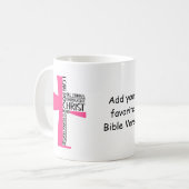 Christliche Kaffee-Tasse, Personalisierte Christli Kaffeetasse (Vorderseite Links)