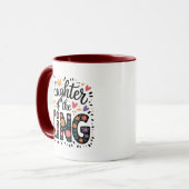 Christliche Kaffee-Tasse Tasse (Vorderseite Links)