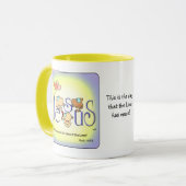 Christliche Kaffee-Tasse Tasse (Vorderseite Links)