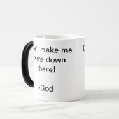 Christliche Kaffee-Tasse Verwandlungstasse (Vorderseite Links)