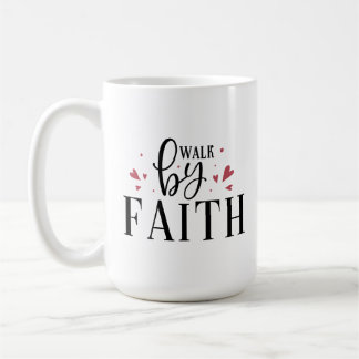 Christliche Kaffee-Tasse - Weg durch den Glauben Kaffeetasse